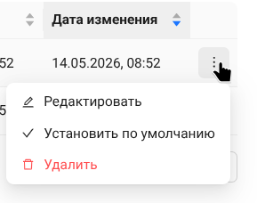 Set default