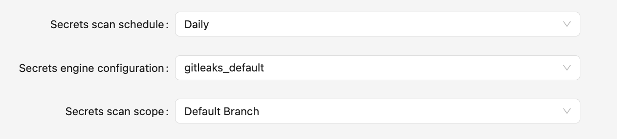 VCS configuration example